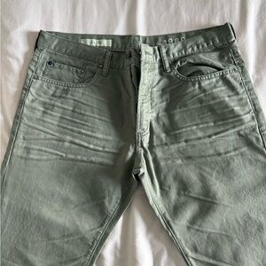 GAP Men’s green denim; NWT; 33x30
